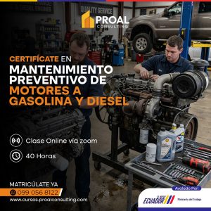 MANTENIMIENTO PREVENTIVO DE MOTORES A GASOLINA Y DIESEL