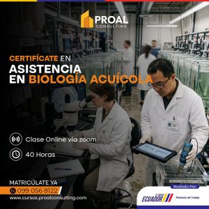 ASISTENCIA EN BIOLOGÍA ACUÍCOLA