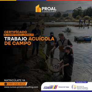 TRABAJO ACUÍCOLA DE CAMPO - 5 AÑOS